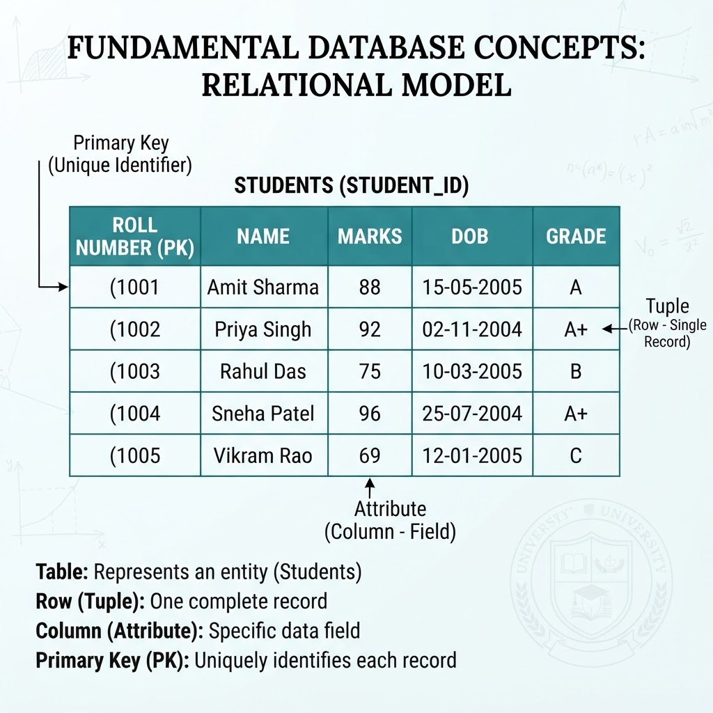 Database Table Structure